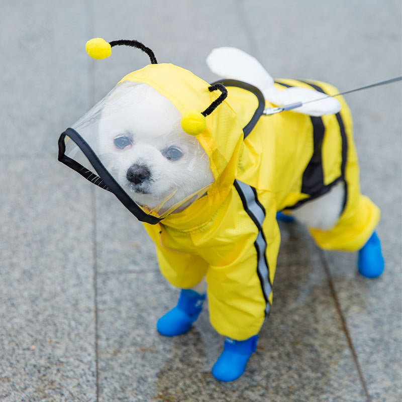 Buzzy Bee Puppy Poncho