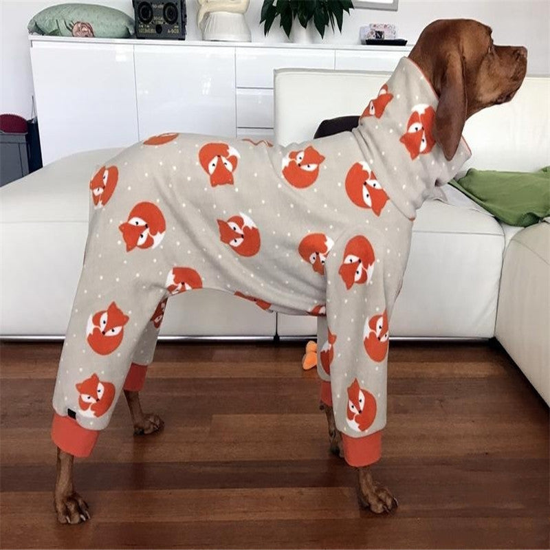 Soft High Collar Dog Clothing for Comfort and Style