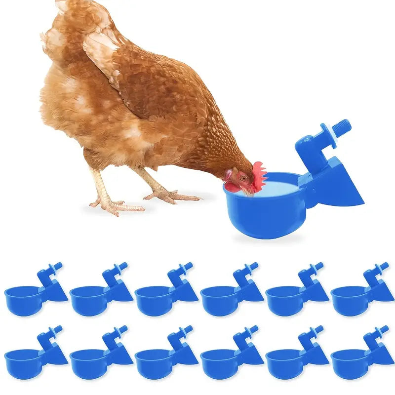EasyFeed Poultry Hydration System — Automatic Water Feeder for Chickens & Birds