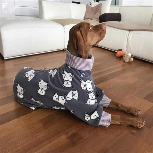 Soft High Collar Dog Clothing for Comfort and Style