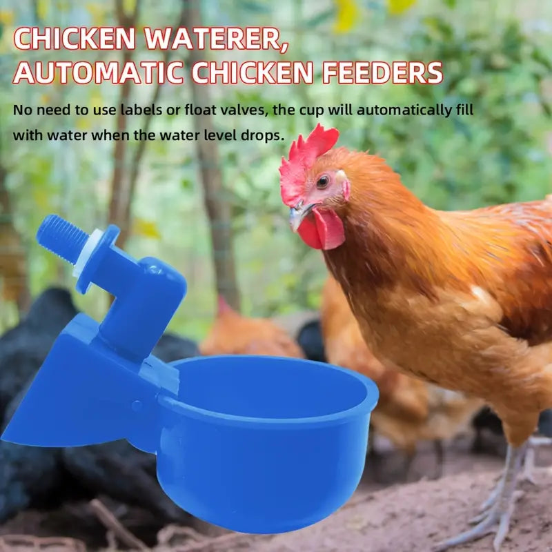 EasyFeed Poultry Hydration System — Automatic Water Feeder for Chickens & Birds