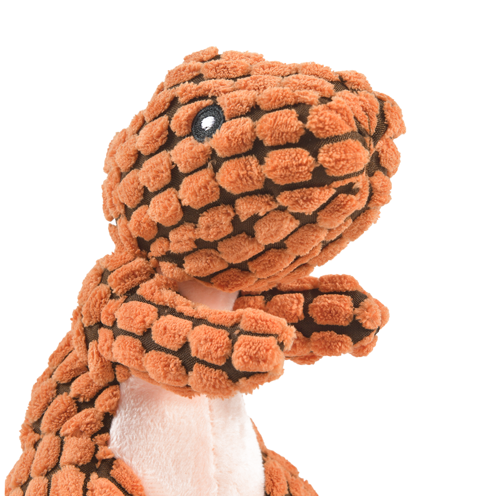 Dino Chew & Play Sound Toy for Dogs — Interactive Squeaky Dog Toy
